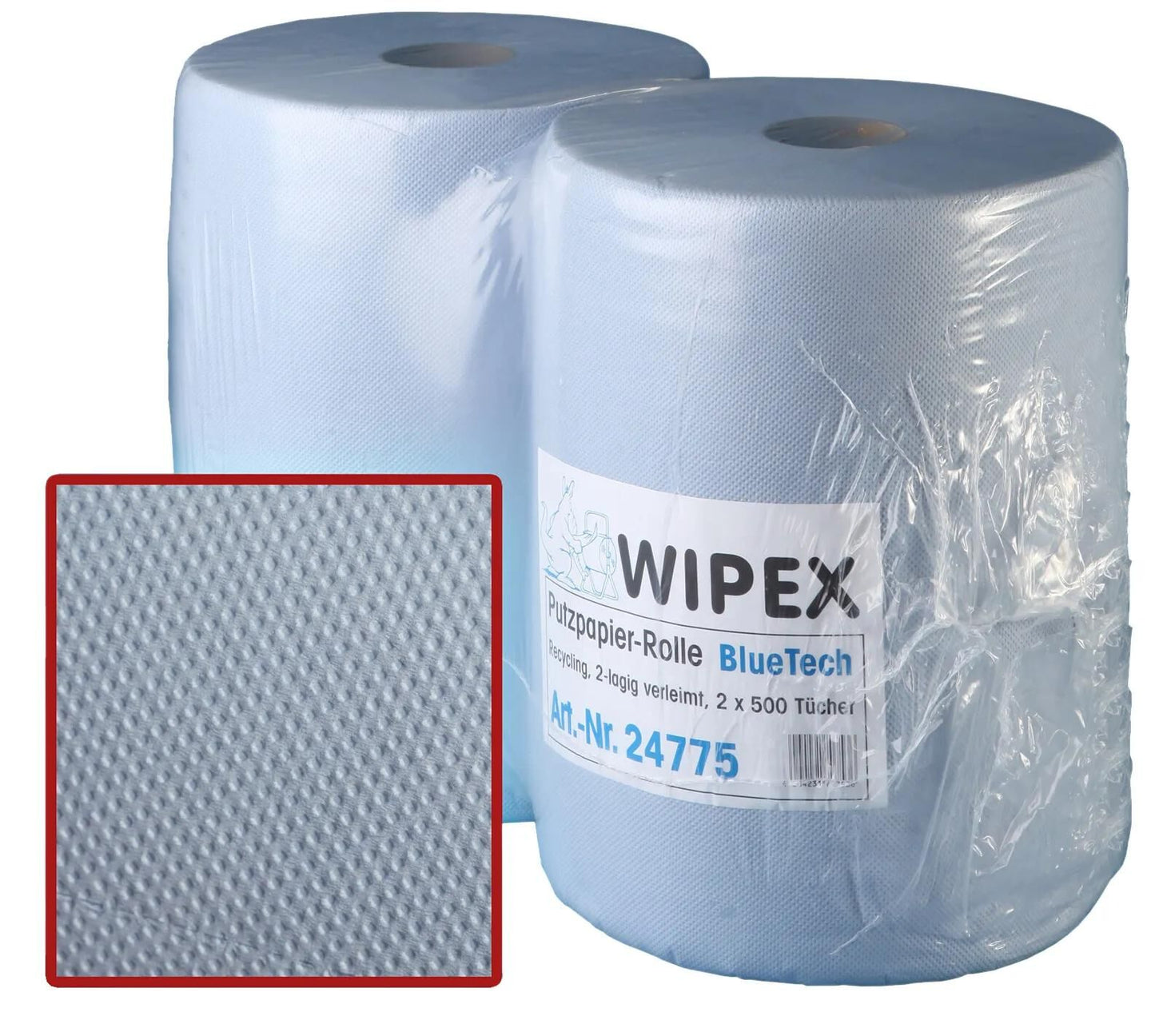 NORDVLIES putzpapier bluetech putzpap. bluetech 2-pack blue size 38x38cm