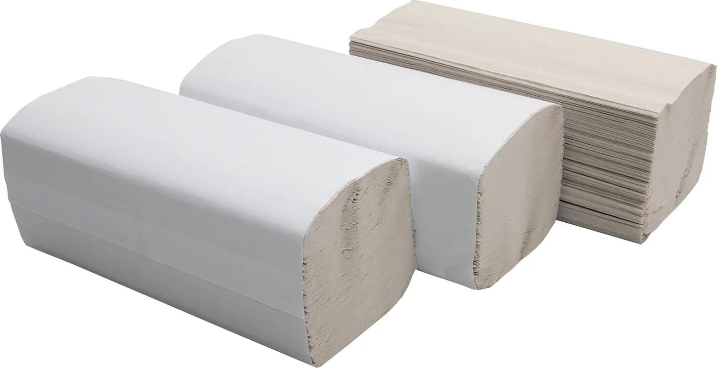 NORDVLIES falthandtuch folded towels natural white 5000 bl.