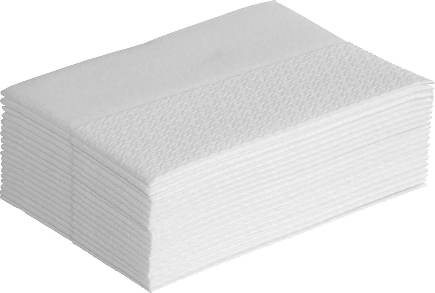 NORDVLIES putzpapier wipex airlaid mb wipex fleece cloth white 500 sheets z-folded