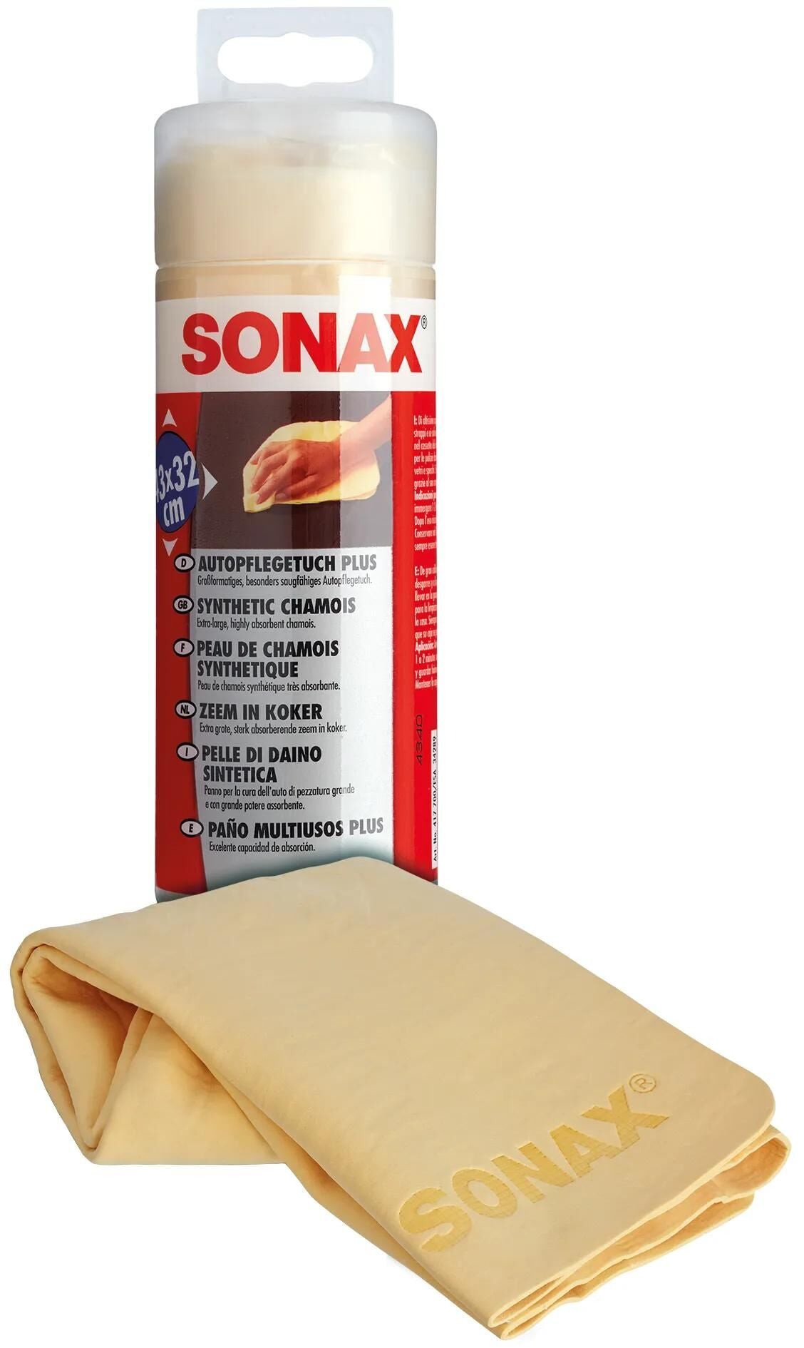 SONAX autopflegetuch plus car care cloth plus