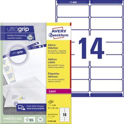 Gerecycleerde etiketten LR7163-250 99,1x38,1mm