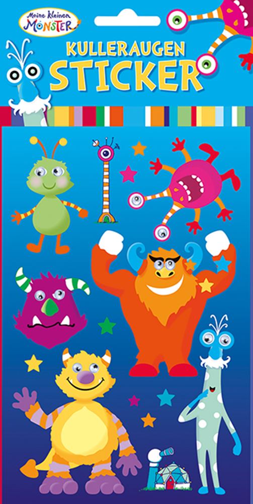 Dsp Mijn kleine monster: stickers met oo