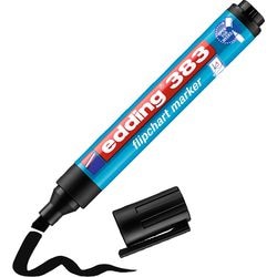 Flipchart marker Edding beitelpunt Zwart
