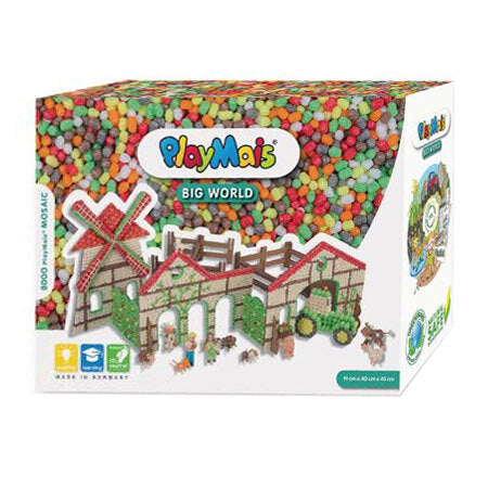 PlayMais mosaic boerderij 8000 stukjes