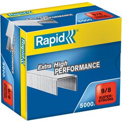 Nietjes voor blokhechters Rapid gegalvaniseerd nietjescode 18 nietjes 9 8