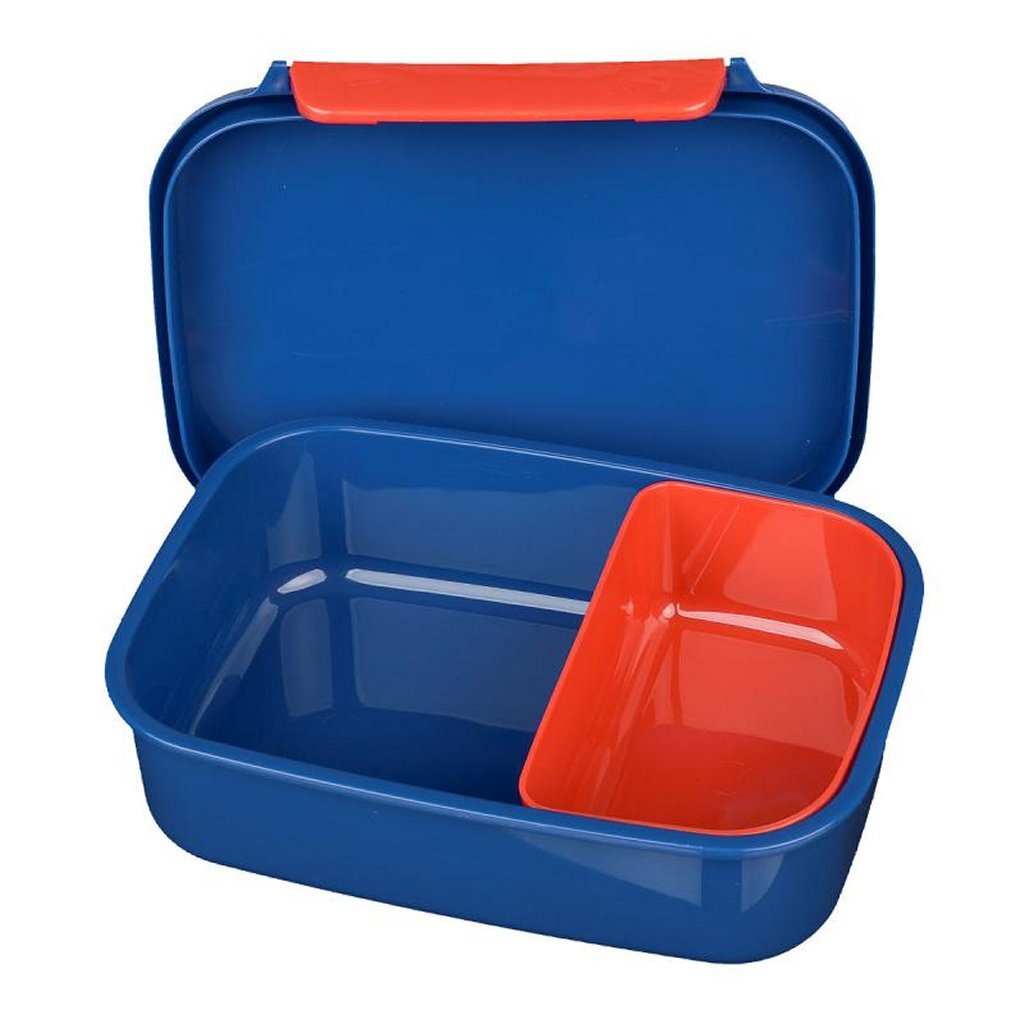 Undercover Spiderman lunchbox blauw rood