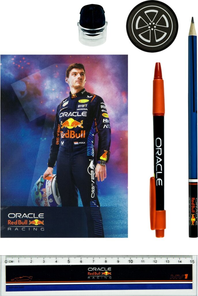 Undercover Schrijfset red bull racing max verstappen