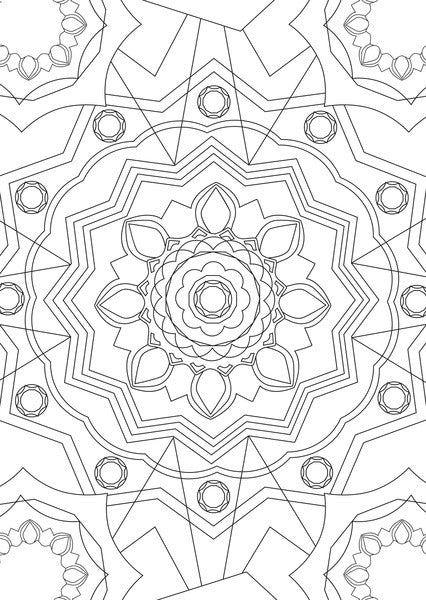 Info Notes in-8722-08 creative kleurvel a5 colour relax voor volwassenen