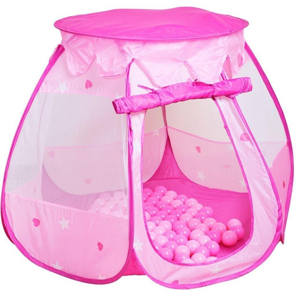 Overige Merken Knorrtoys speeltent met 100 ballen roze
