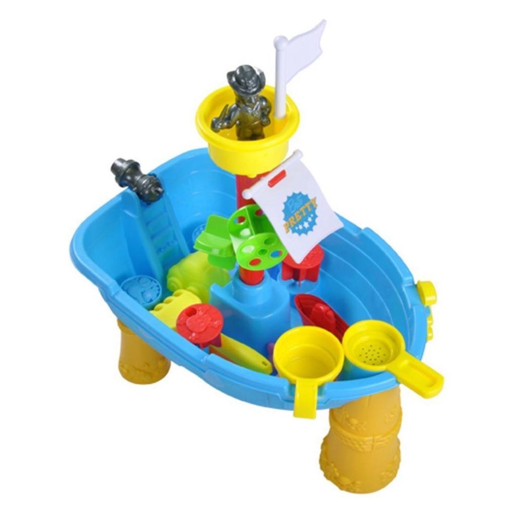 Overige Merken Knorrtoys zand-watertafel piratenschip
