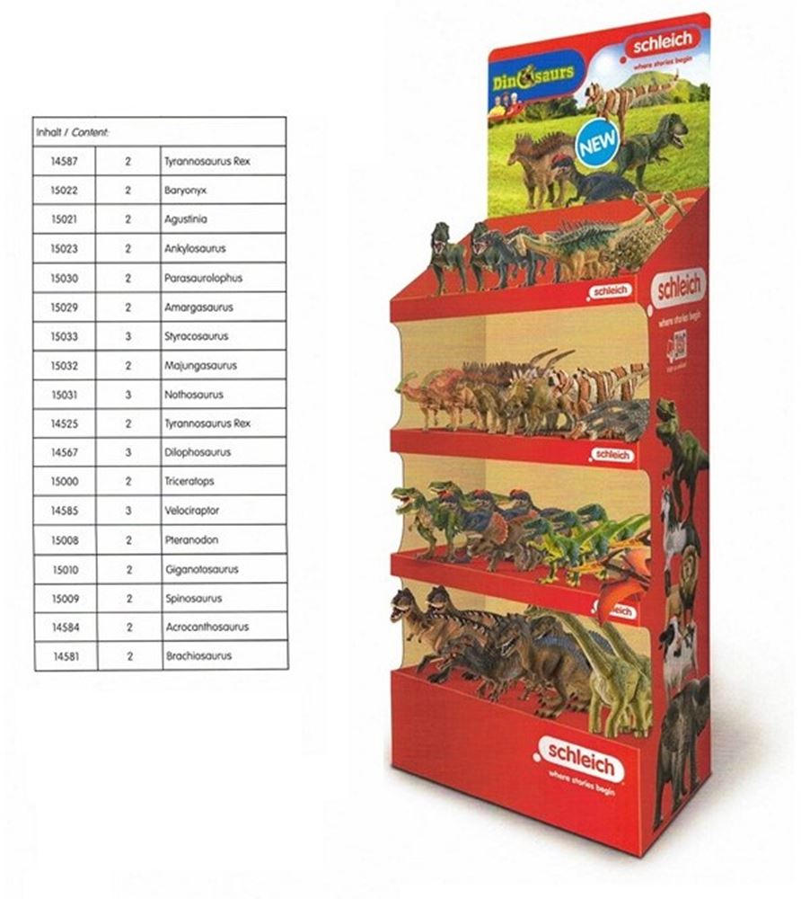 Schleich Dino's 18 ass. (39 stuks). 3+