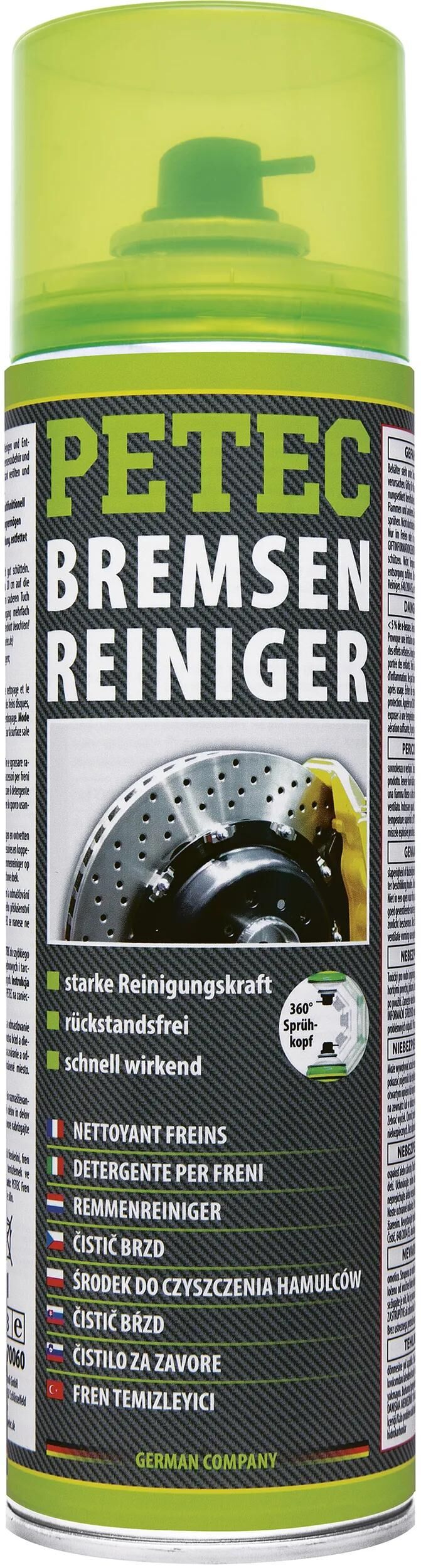 PETEC bremsenreiniger brake cleaner 500 ml