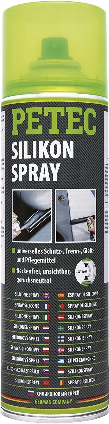 PETEC silikonspray silicone spray 500 ml