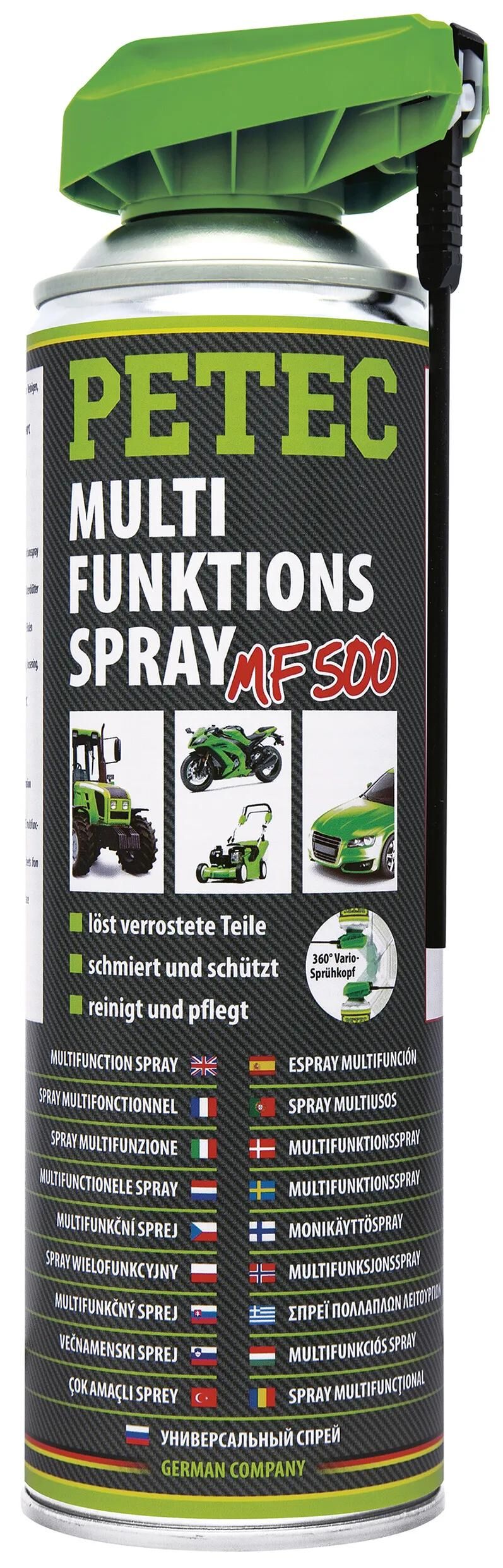 PETEC multiöl mf500 multi-function spray 500m