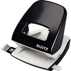 Leitz 2-gaats perforator 5008 8cm zwart