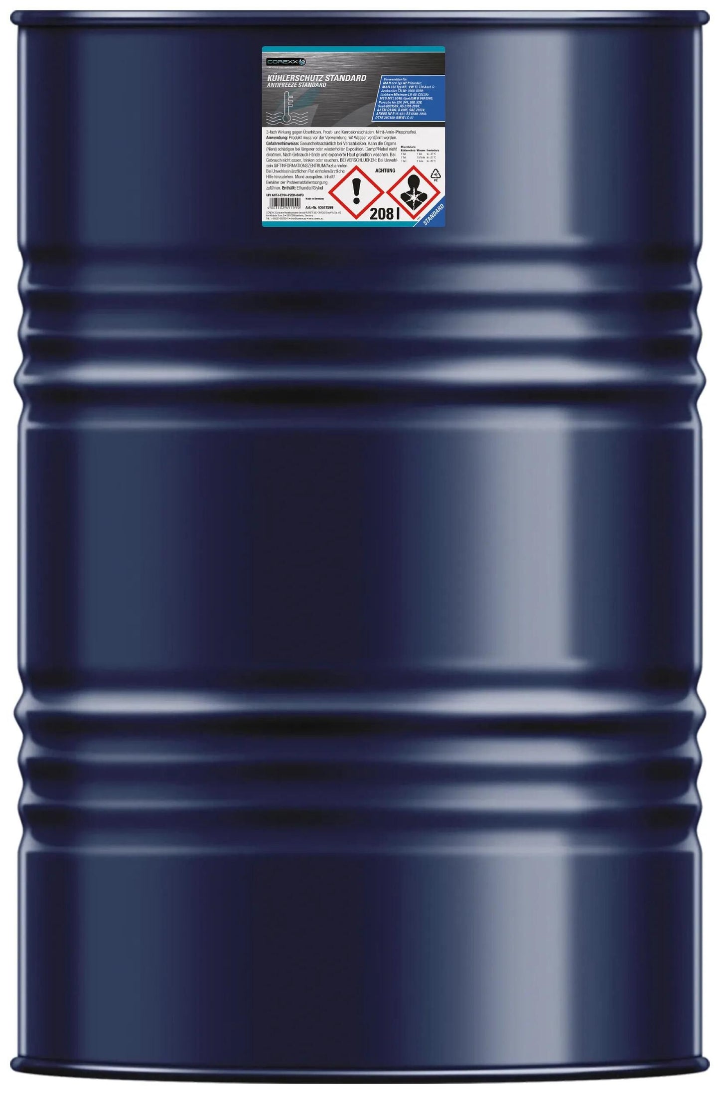 COREXX kühlerschutz standard g11 anti-freeze 208l standard (g11)