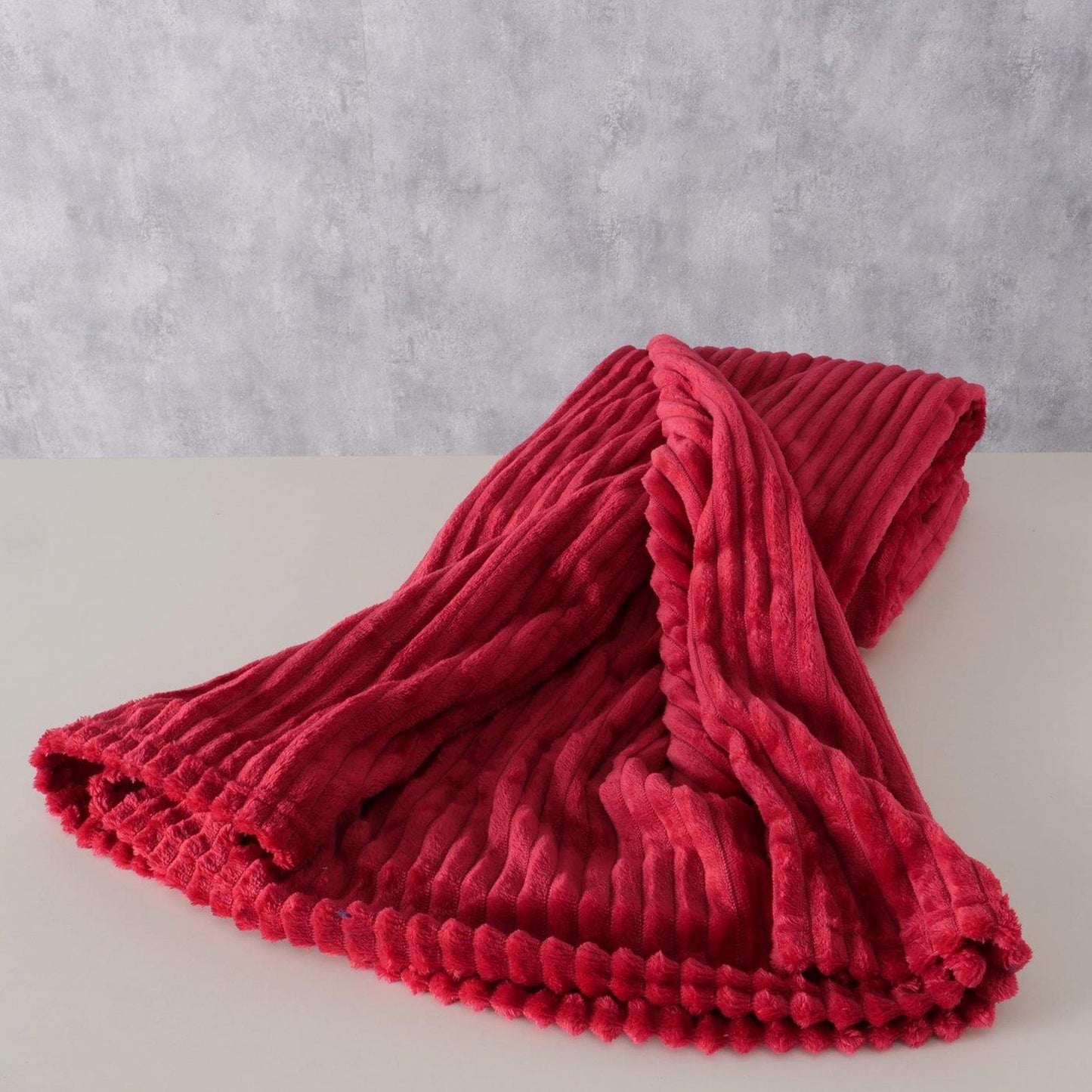 Boltze Home woondeken roze 180x130cm