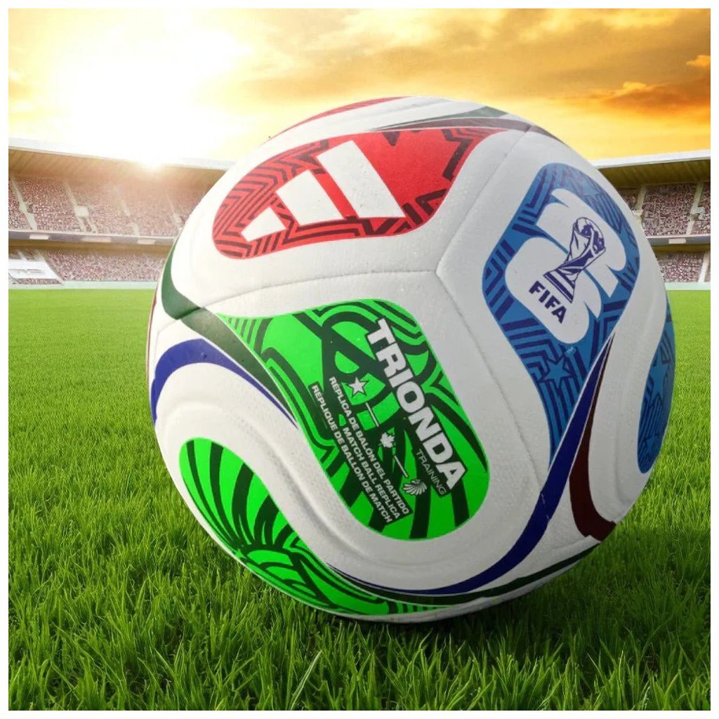 Volare Adidas voetbal fifa wk 2026 maat 5 wit groen rood blauw