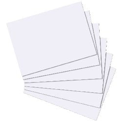 Indexkaarten Herlitz A4 wit