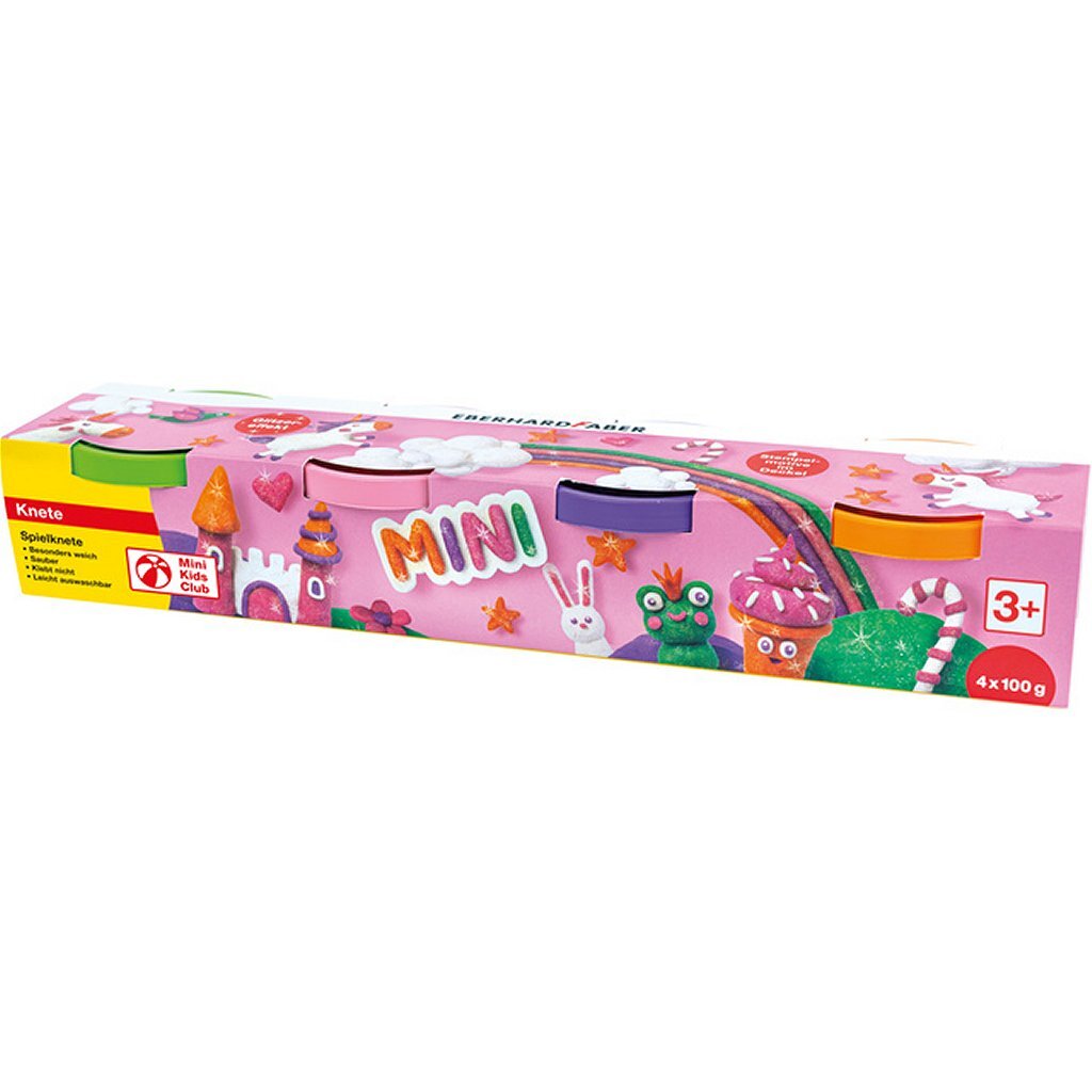 Eberhard Faber ef-572511 kinderklei glitter 4 potjes