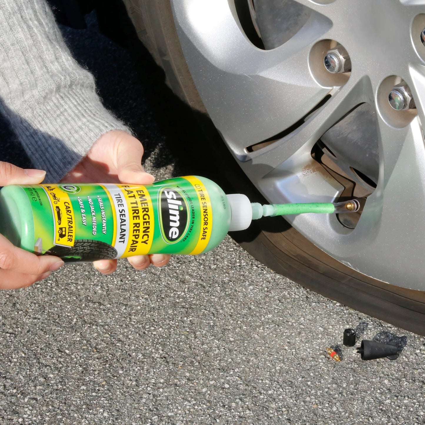 Slime noodafdichtmiddel voor banden 237 ml