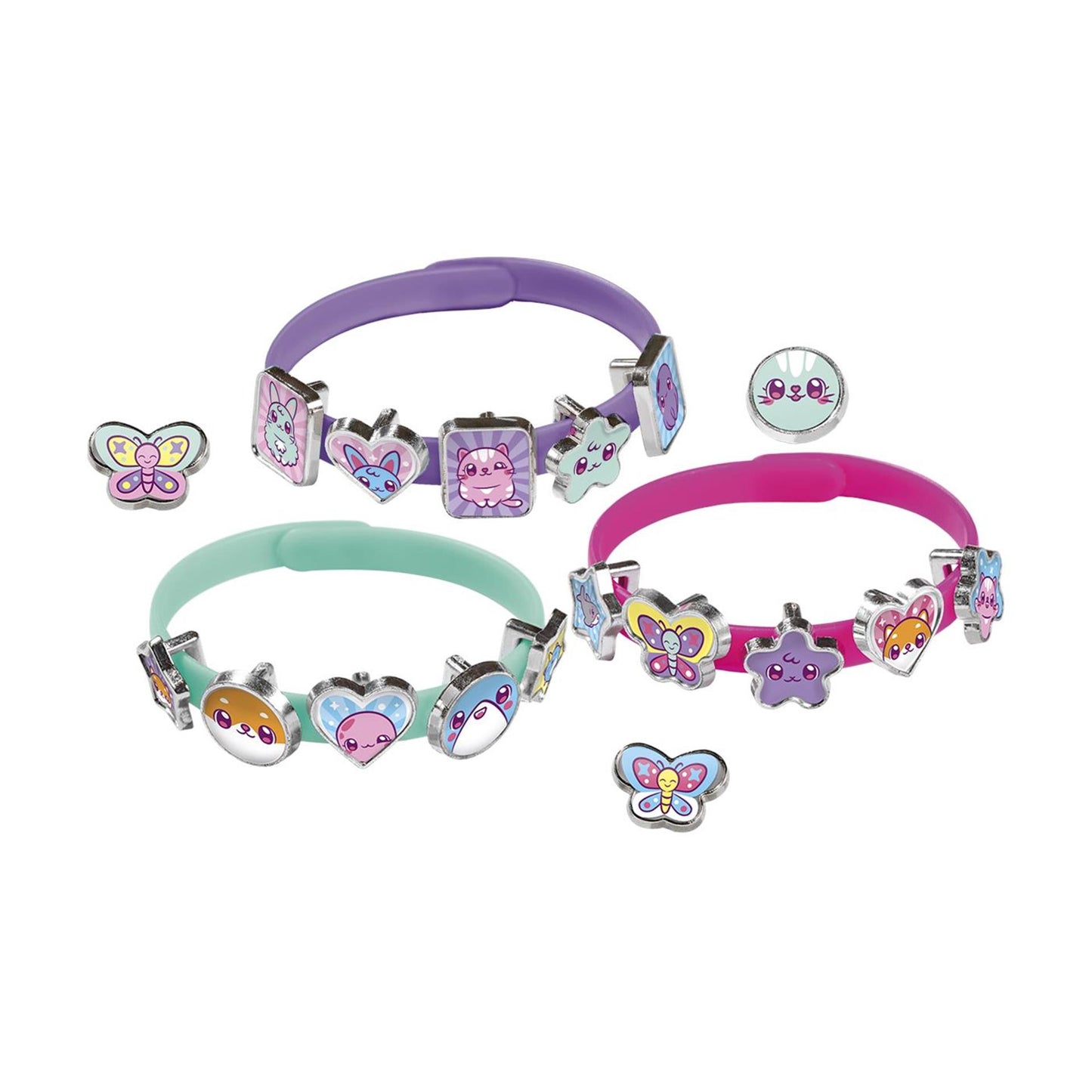 Mini Mymy 3 bracelets 18 charms