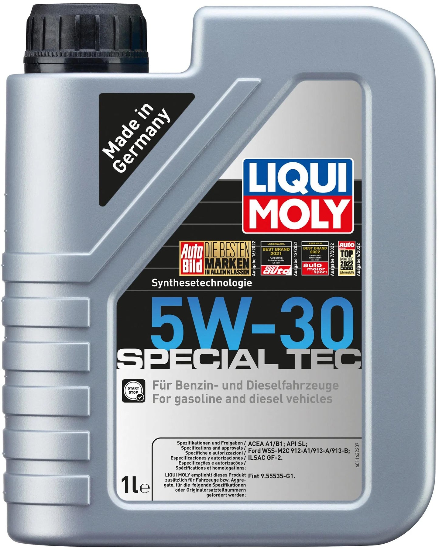 LIQUI MOLY motoröl special tec special tec 5w-30 1l motoroil