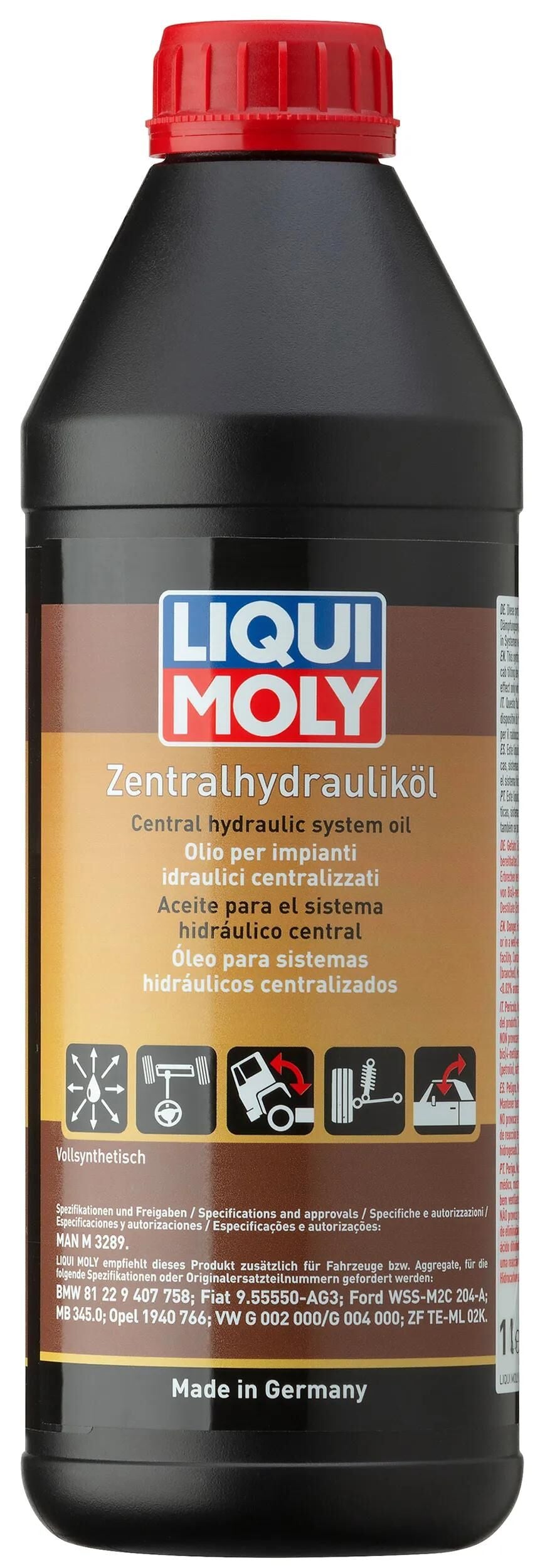 LIQUI MOLY hydrauliköl central hydraulic oil 1 l lm