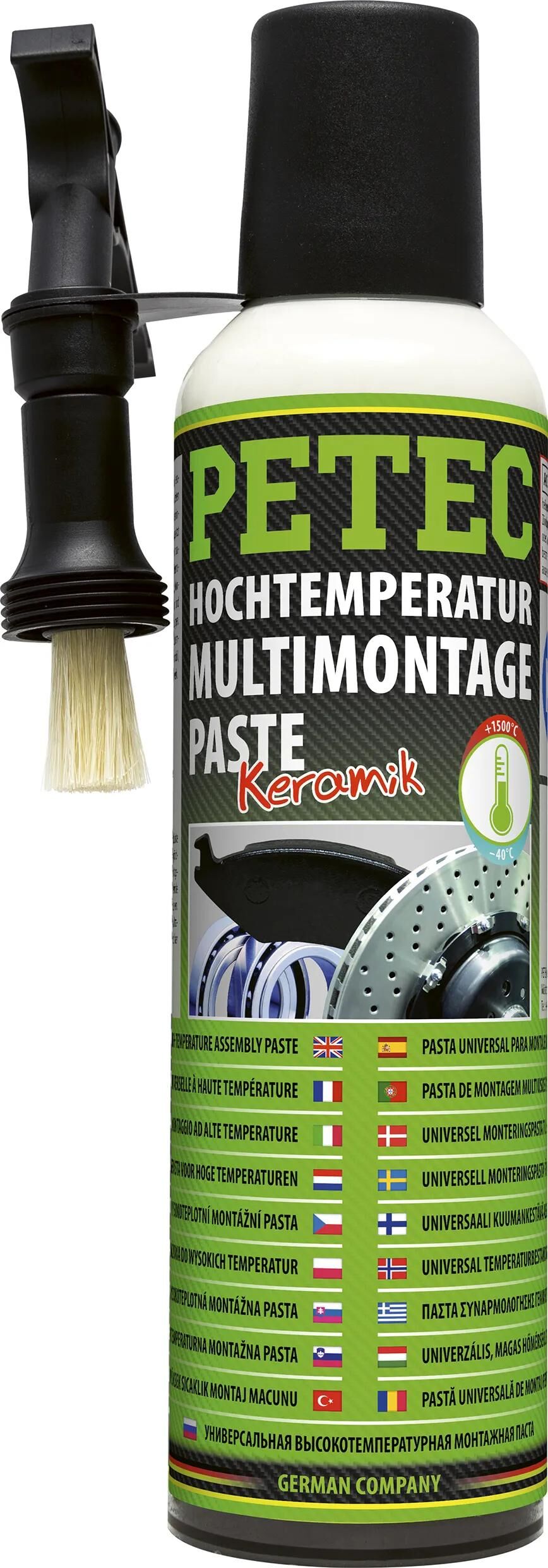 PETEC montagepaste hochtemperatur multimontagepaste multi-mounting paste 200 ml