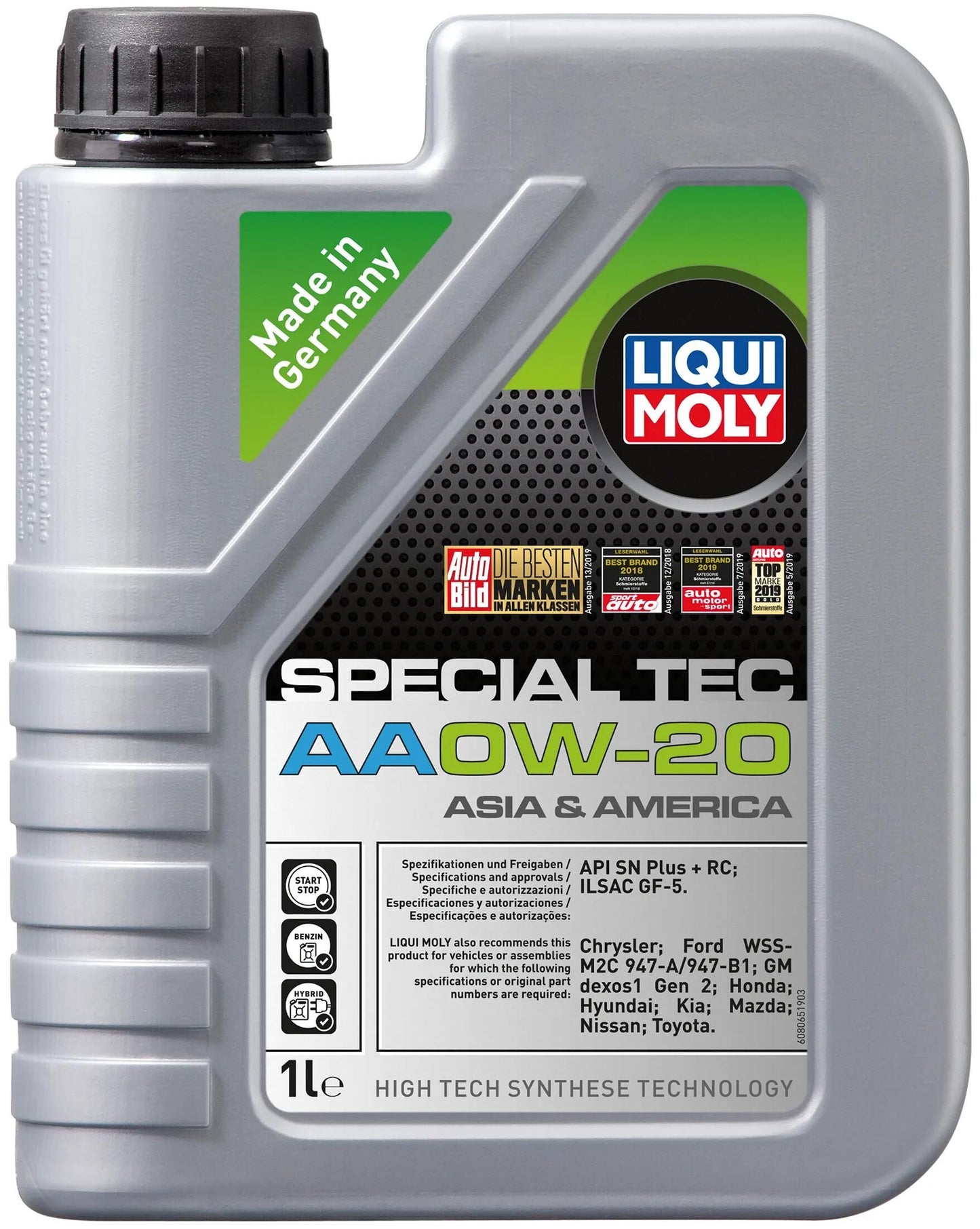LIQUI MOLY motoröl special tec aa special tec aa 0w20 1l motoroil