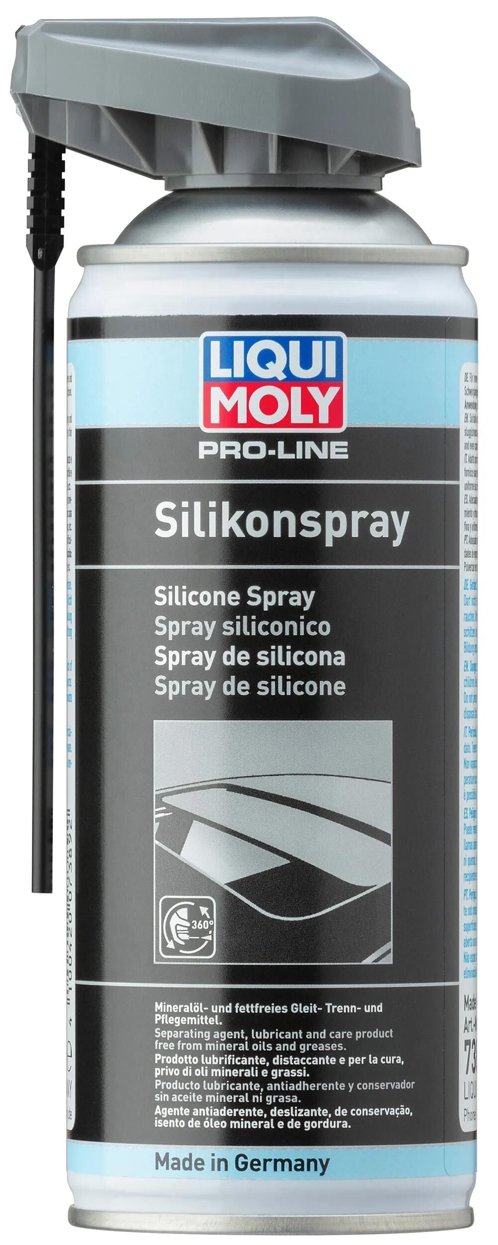 LIQUI MOLY silikonspray pro-line silicone spray 400ml lm profi line