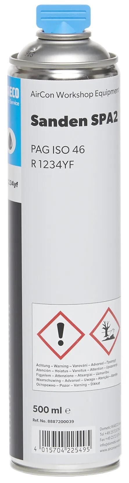 WAECO klimakompressoröl spa2 compressor oil spa2 500 m can content 500ml