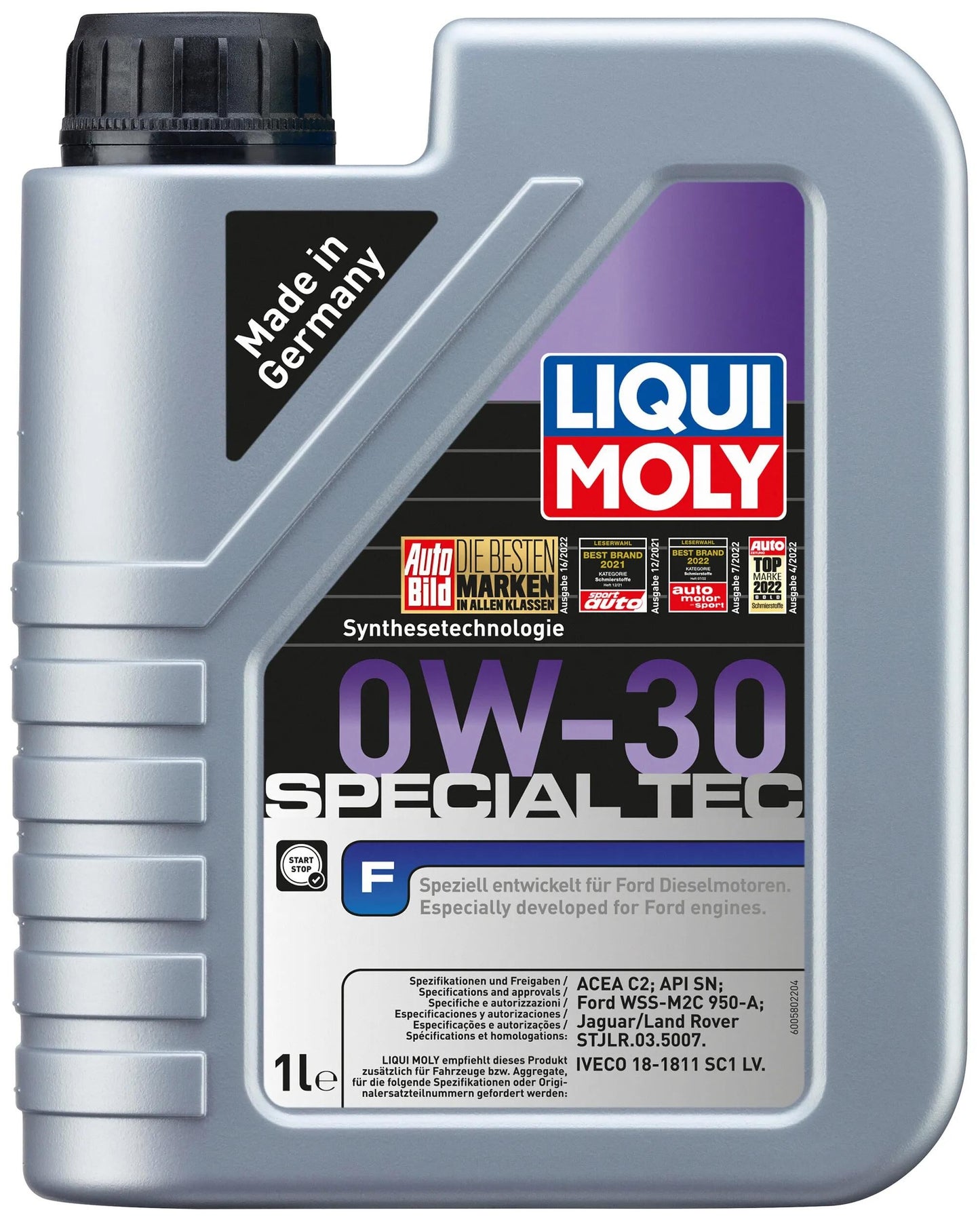 LIQUI MOLY motoröl special tec f special tec f 0w-30 1ltr.