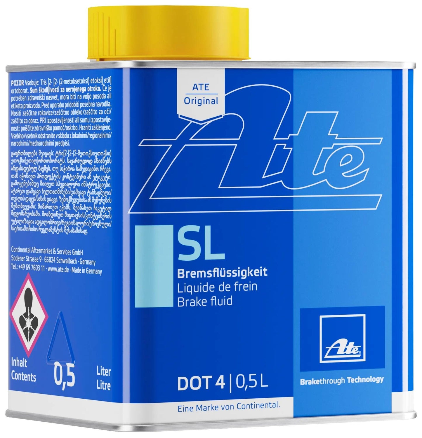 Ate bremsflüssigkeit sl brake fluid500 ml sl dot 4