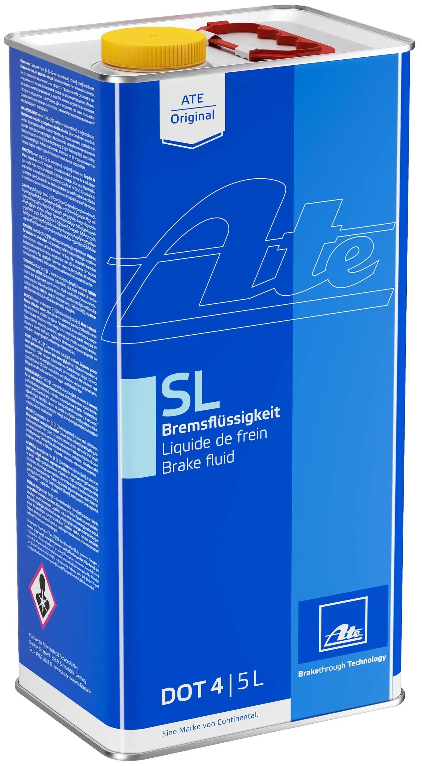 Ate bremsflüssigkeit sl brake fluid5 l sl dot 4