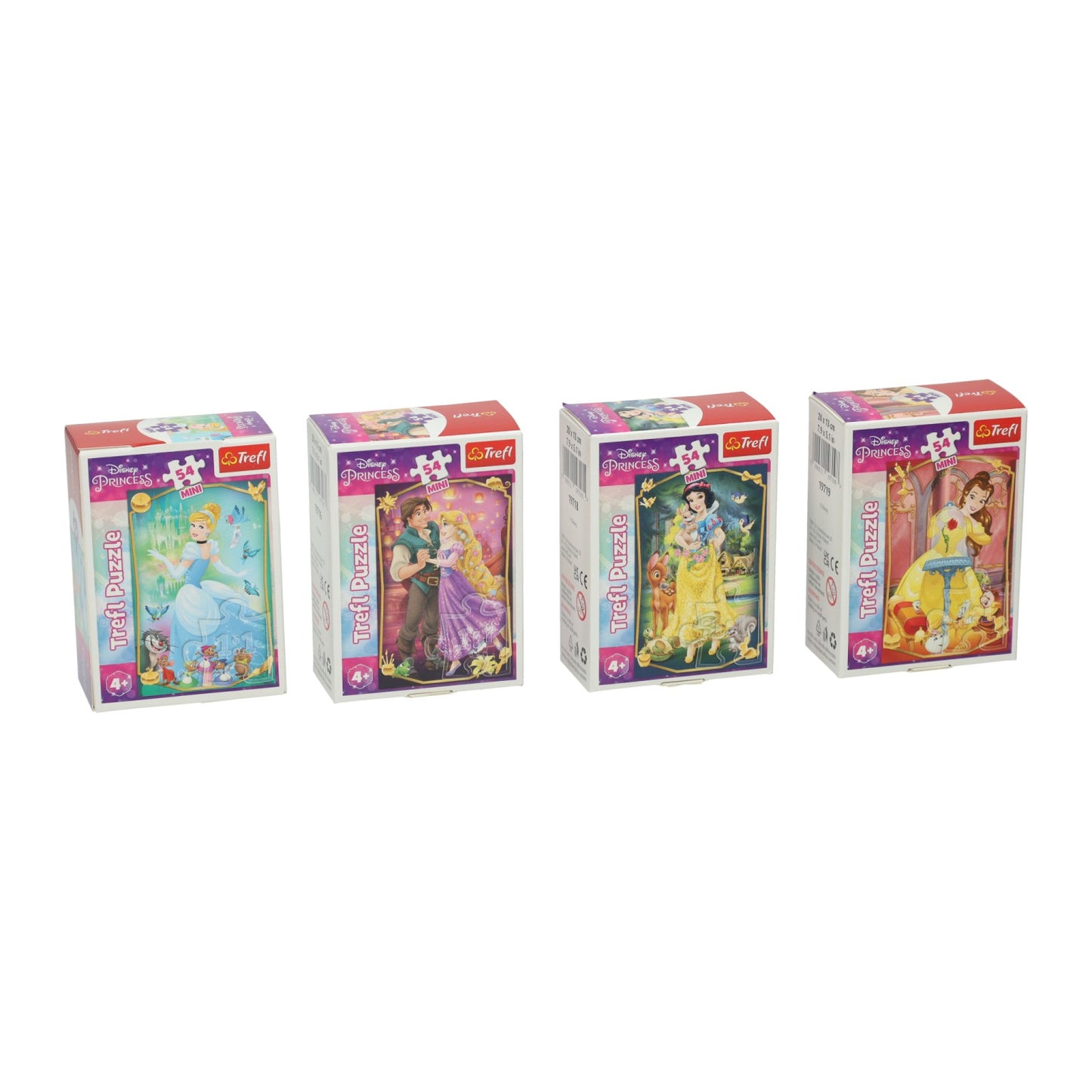 Disney Mini puzzel princess, 54st.
