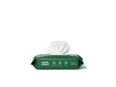 Earth Rated dog wipes lavendel composteerbaar