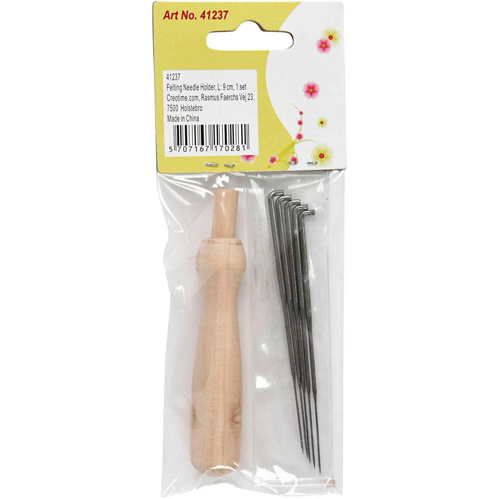 Creativ Company Https: www.cchobby.nl viltnaald-houder-l-9-cm-1-set