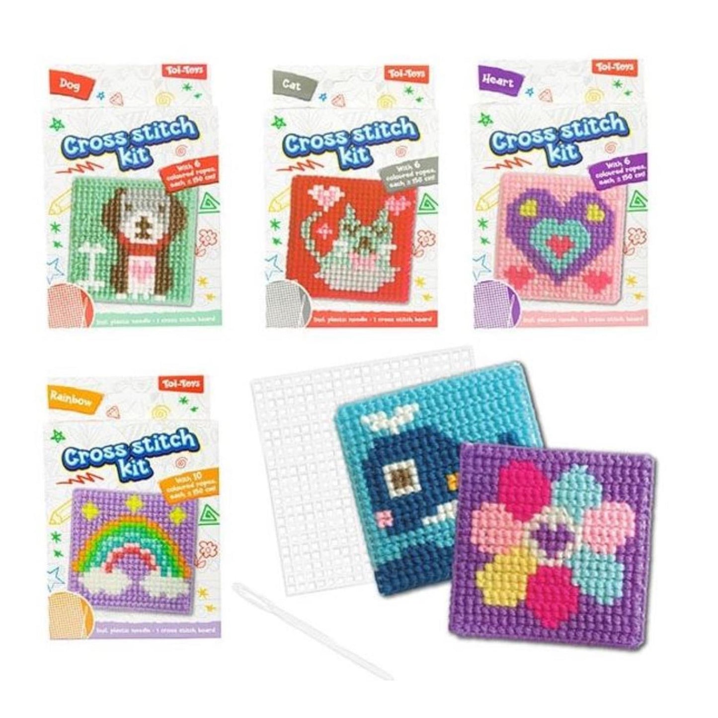 Toi-Toys Toi toys borduurset kruissteek