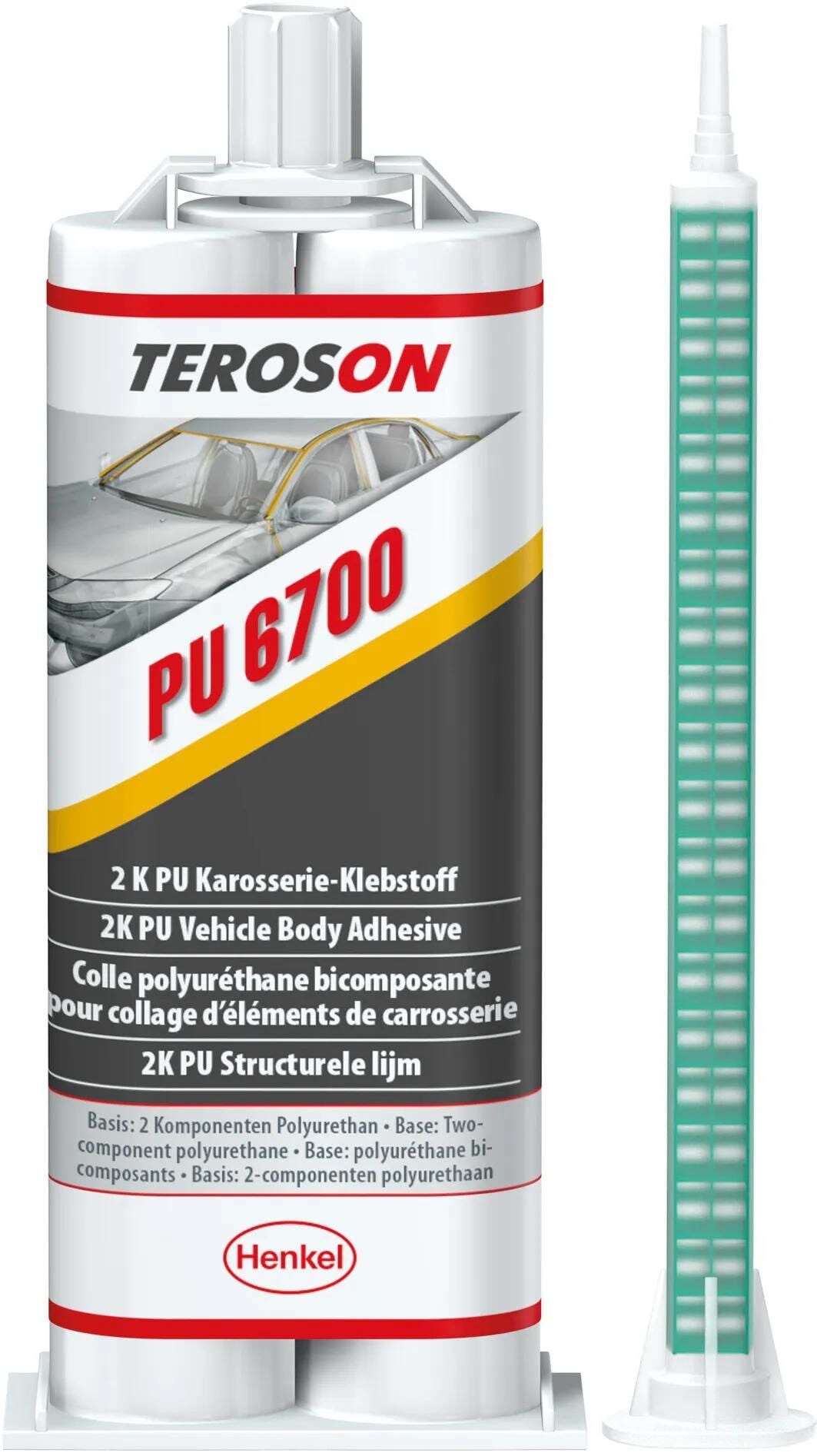 TEROSON zweikomponentenklebstoff pu 6700 teromix 6700 50ml 2-comp.caross.adhesive