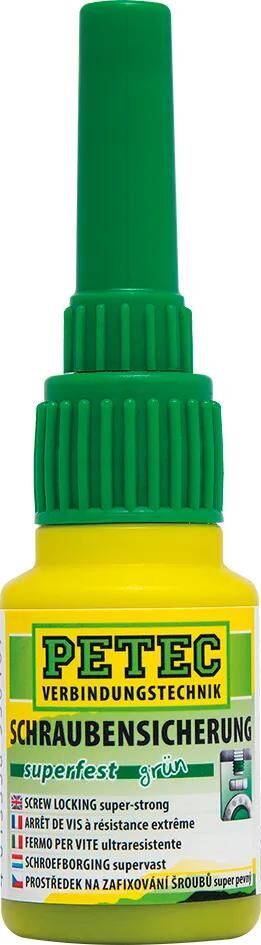 PETEC schraubensicherung screw retention 10g super solid green