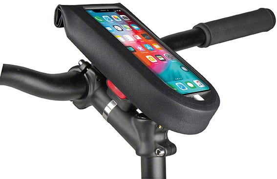 KLICKfix Telefoonhouder Phonebag Tour S Zwart