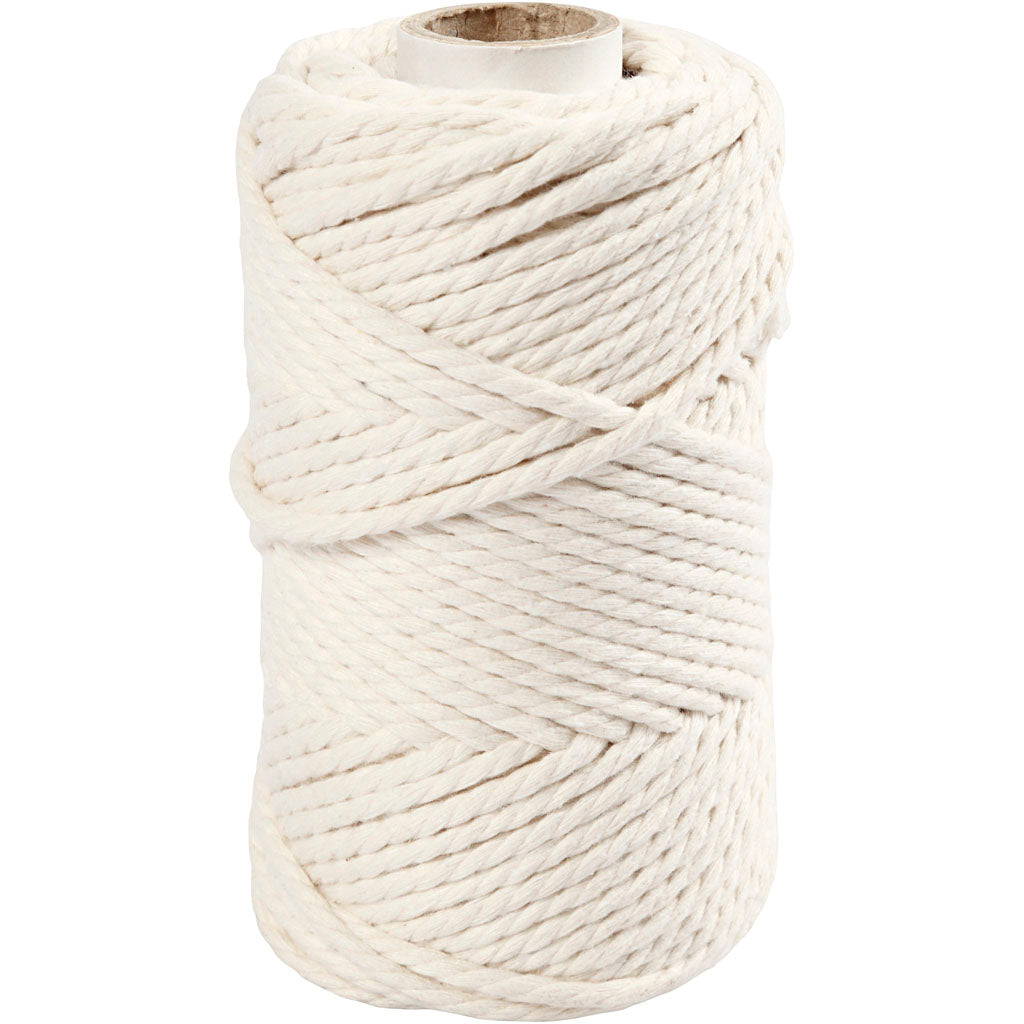 Creativ Company Https: www.cchobby.nl macrame-koord-l-55-m-d-4-mm-off-white-330-gr-1-rol