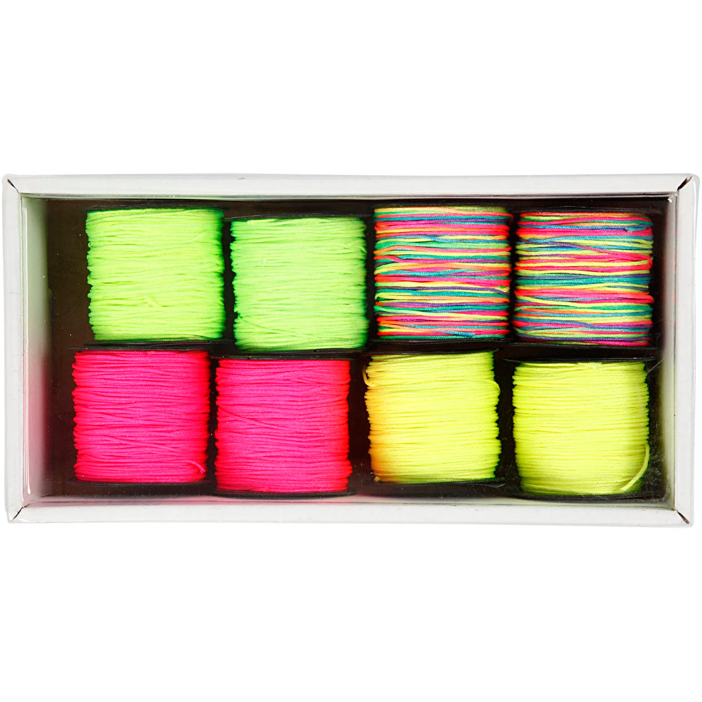 https: www.cchobby.nl macrame-koord-dikte-1-mm-neon-groen-neon-roze-neon-geel-neonmix-8x28-m-1-doos