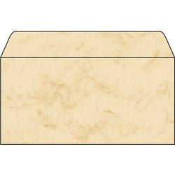 Enveloppen Sigel DP074 Marmer beige 50 stuks