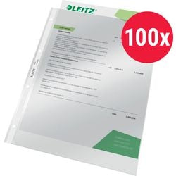 Leitz Showtassen 4gts a4 pp 80 micron helder 100 stuks
