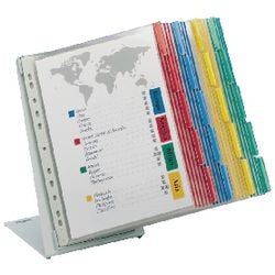 Bureaudisplaysysteem Durable 568800 Geel, Rood, Blauw, Groen 1 Stuk