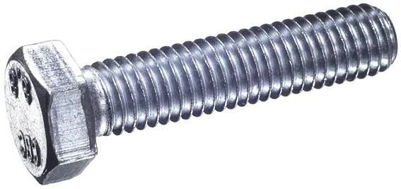 Dresselhaus sechskantschraube 6-kt-screw,threaded head dresselh.m6x20 gal.verz.