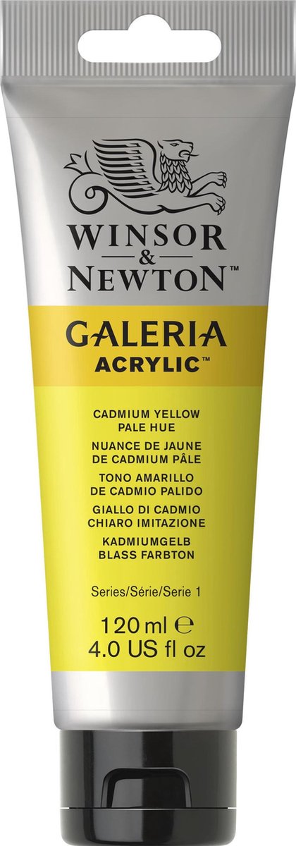 Winsor Newton galeria acryl 120ml cadmium yellow pale hue