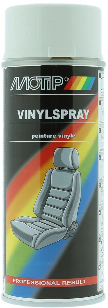 Motip vinyl spray 400ml - wit
